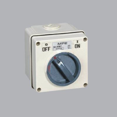 Cầu dao chống thấm nước 1P, 20A, 250V, IP66 - SW-120