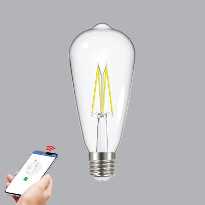 Đèn Led Filament Smart-Wifi MPE 6W ST64SC