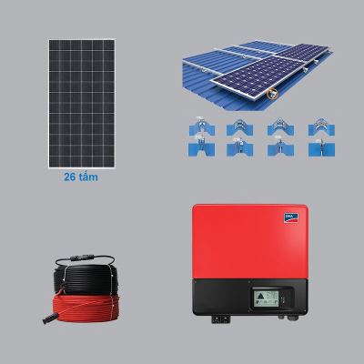 Hệ Thống Điện Mặt Trời 10.14 kWp 1 Pha